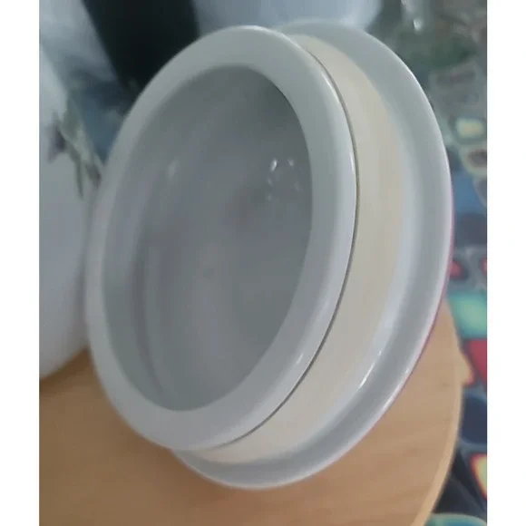 Spode Marlborough Sprays 7 3/8” Floral Medium Canister With Lid, England - Picture 7 of 8